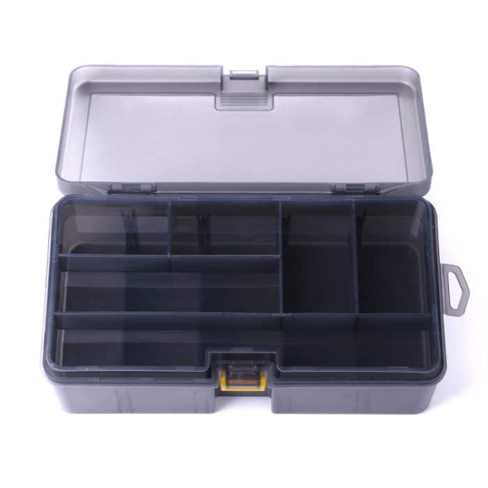 HENGJIA qt071-1 Doppelschichtige Aufbewahrungsbox für Angelausrüstung, Multifunktionsbox, Double Layer Storage Box – Bild 6