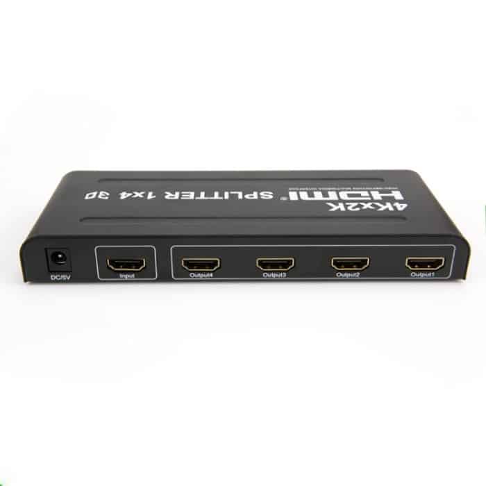 HW-4K104D 1 bis 4 4K x 2K Video High-Definition On-Screen HDMI Splitter, HW-4K104D – Bild 2