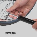 Manuelle tragbare Mini-Fahrrad-Aluminiumlegierungspumpe, Basketball, Fußball, aufblasbarer Zylinder, Aluminum Alloy Pump(Black), Aluminum Alloy Pump(Red), Aluminum Alloy Pump(Silver) – Bild 7