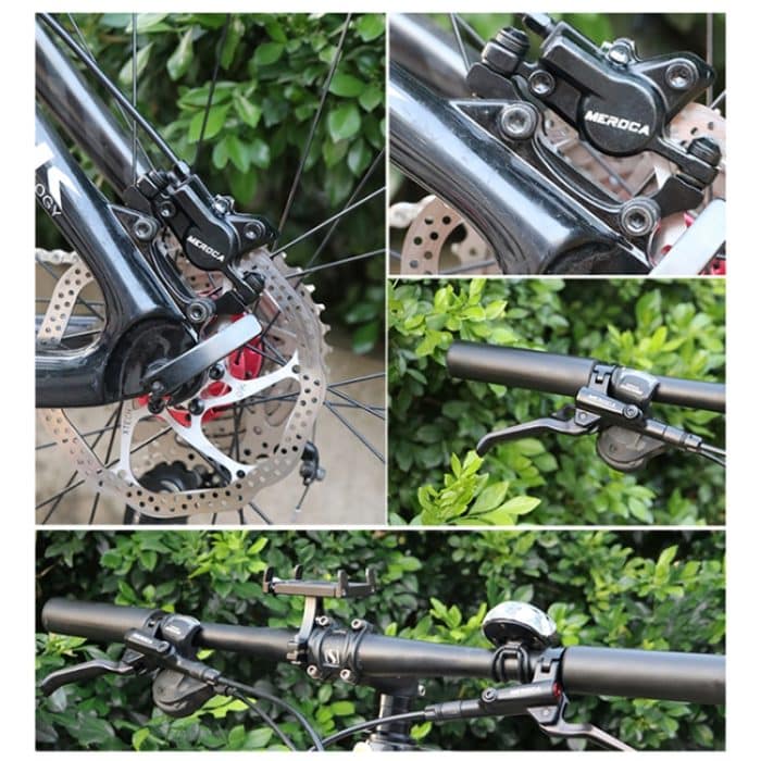 Meroca M800 Fahrradbremse Mountainbike Universal Bilaterale Bremse Öldruck Scheibenbremse, Stil:, 1 Pair Oil Brakes, 1 Pair Oil Brakes + 1 Pair Disc Brakes, Right Front 800mm, Left Back 1400mm, Right Front 800mm + Disc Brake, Left Back 1400mm + Disc Brake – Bild 7