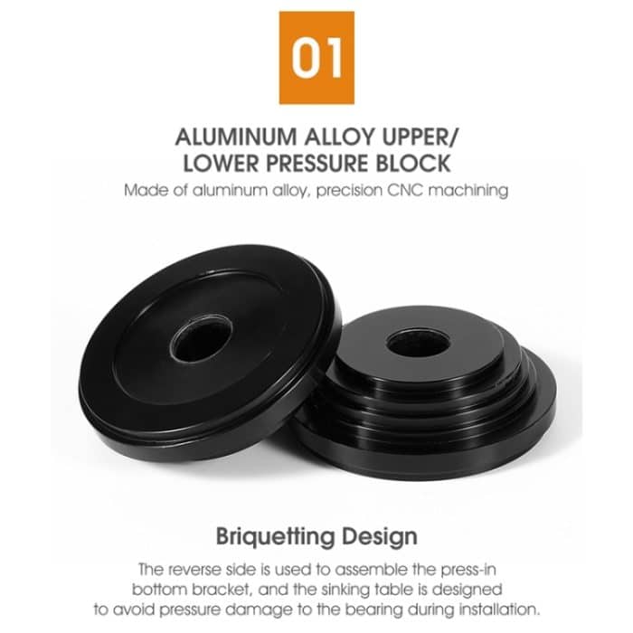 WEST RADFAHREN Fahrrad Headset Installation Entfernung Werkzeuge Fahrrad Tretlager Lager Presswerkzeug Fahrrad Reparatur Werkzeuge – Bild 2