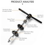 WEST RADFAHREN Fahrrad Headset Installation Entfernung Werkzeuge Fahrrad Tretlager Lager Presswerkzeug Fahrrad Reparatur Werkzeuge – Bild 7