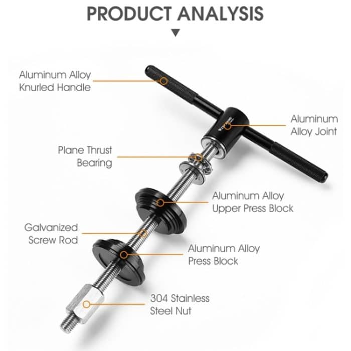 WEST RADFAHREN Fahrrad Headset Installation Entfernung Werkzeuge Fahrrad Tretlager Lager Presswerkzeug Fahrrad Reparatur Werkzeuge – Bild 7