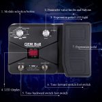 GEM-BOX E-Gitarren-Effekte, verstellbares Multi-Effekt-Gerät, Adjustable Multi-Effects Device – Bild 4