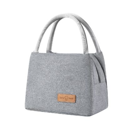 2 Stück Lunch-Lunar-Tasche, Aluminiumfolie, verdickt, große Kapazität, tragbare Lunchbox, Large, Small