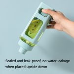 2 Stück quadratischer Kunststoff-Wasserbecher mit Strohhalm, Outdoor-Sport, tragbare Wasserkocher mit großer Kapazität, 700ml (White), 700ml (Blue), 700ml (Red), 900ml (White), 900ml (Blue) – Bild 4