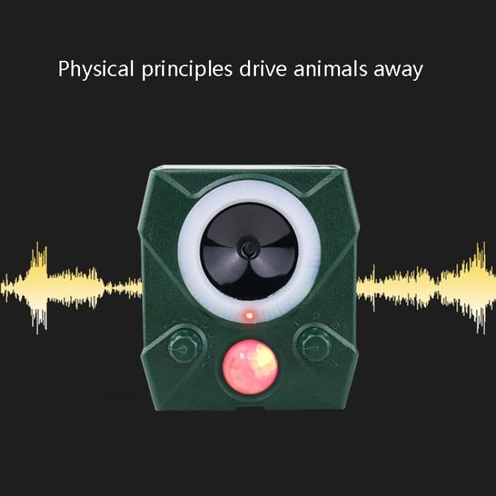 Elektronischer Nagetiervertreiber Ultraschall-Tiervertreiber für den Außenbereich, Electronic Animal Repeller – Bild 4