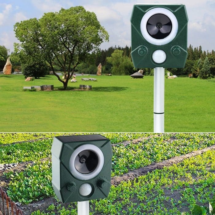 Elektronischer Nagetiervertreiber Ultraschall-Tiervertreiber für den Außenbereich, Electronic Animal Repeller – Bild 7