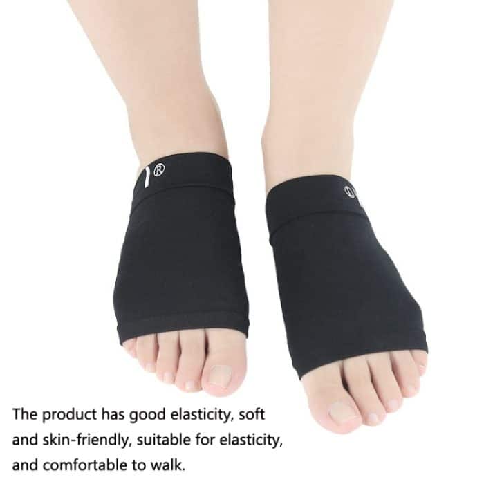 2 Paar Massagepunkt-elastische Bandage SEBS Bogensocken Plattfußmassage korrigierende Einlegesohle, Corrective Insole – Bild 6