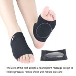 2 Paar Massagepunkt-elastische Bandage SEBS Bogensocken Plattfußmassage korrigierende Einlegesohle, Corrective Insole – Bild 7