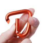 10PCS Triangle Carabiner Outdoor Camping Wandern Schlüsselbund Snap Clip Haken Kessel Schnalle Carabiner Zubehör – Bild 4