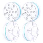 15 LEDs RF-Fernbedienung Tauchlicht Magnetische wasserdichte Poollampe, Spezifikation:, 1 PC + 1 RC, 2 PCS + 1 RC, 2 PCS + 2 x RC – Bild 2