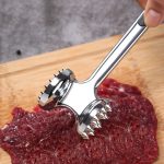 Home Steak zartes Fleisch Rindfleisch Klopfhammer Rinder schnarchendes Fleisch Küchenwerkzeug, Size: 22x5.5x4cm – Bild 5