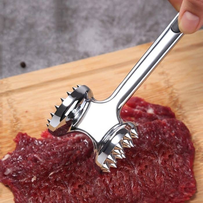 Home Steak zartes Fleisch Rindfleisch Klopfhammer Rinder schnarchendes Fleisch Küchenwerkzeug, Size: 22x5.5x4cm – Bild 5