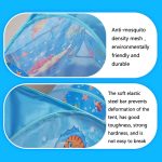 3 in 1 ZP01 Kinder Zelt Spielhaus Tunnel faltbares Schießen Ozean Ball Pool Spielzeug, Blue Sea, Deep Sea – Bild 4