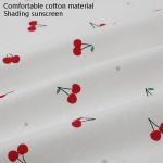 Autovorhänge Baumwolle Auto Saugnapf Sonnenschutz Sonnenschutz Thermovorhang, Cherry, Blue Flower, Bunny, Small Floral, Coffee Dot, Blue Striped Rabbit, Long Ear Rabbit, Pink Peach Heart, Pony – Bild 4