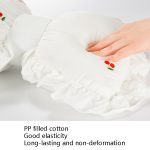 Bogen-Auto-Kopfkissen, Autositz-Nackenkissen, bequeme Baumwolle, Autozubehör, Sun Flower Headrest, Sun Flower Lumbar Pillow, Cherry Headrest, Cherry Lumbar Pillow – Bild 3