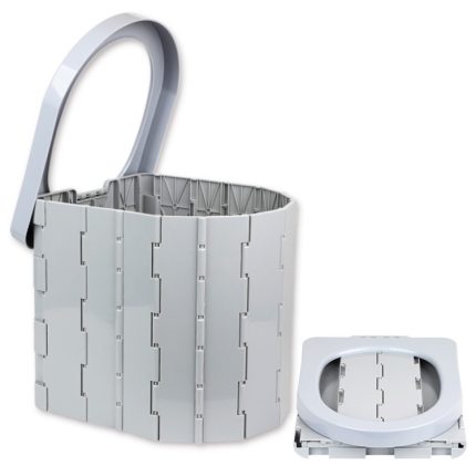Auto-Toilette, integrierte tragbare Klapp-Toilette, selbstfahrende Tour, Outdoor-Camping-Toilette, Car Toilet(Sky Blue), Car Toilet(Light Gray), Car Toilet(Black)