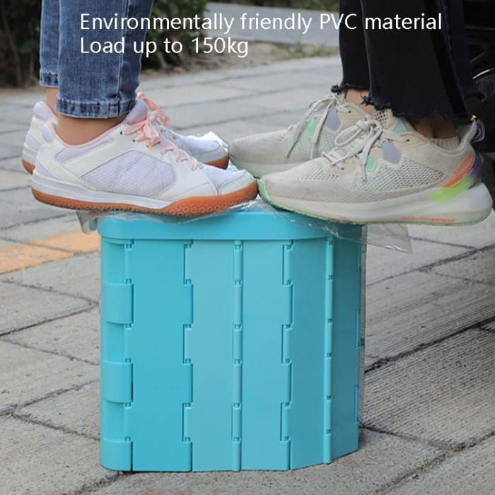 Auto-Toilette, integrierte tragbare Klapp-Toilette, selbstfahrende Tour, Outdoor-Camping-Toilette, Car Toilet(Sky Blue), Car Toilet(Light Gray), Car Toilet(Black) – Bild 6