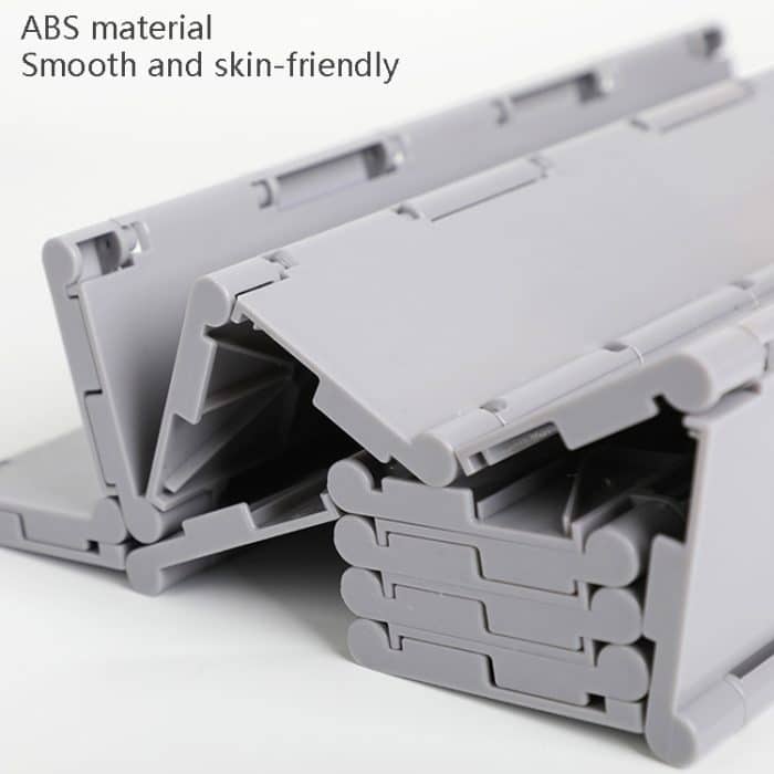 Klappbare Toilette, Reise-Auto-Toilette mit Abdeckung, tragbare Notfall-Camping-Toilette für den Innenbereich, Folding Toilet(Black), Folding Toilet(Grey) – Bild 3