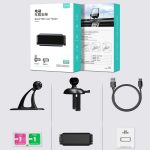 Fahrzeugmontierter intelligenter Induktions-Elektro-Handyhalter, Auto-Luftauslass-Navigationsrahmen, JK-690 – Bild 7