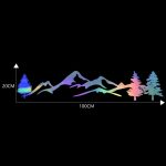 2 Stück D-791 Bergwald-Autoaufkleber, SUV-Geländewagen-Körperaufkleber, Heckscheiben-Autoaufkleber – Bild 2