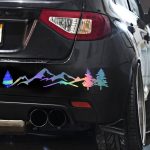 2 Stück D-791 Bergwald-Autoaufkleber, SUV-Geländewagen-Körperaufkleber, Heckscheiben-Autoaufkleber – Bild 5
