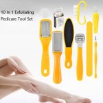 2 Stück 10 in 1 Peeling Pedicure Tool Set Pedicure Tools – Bild 2