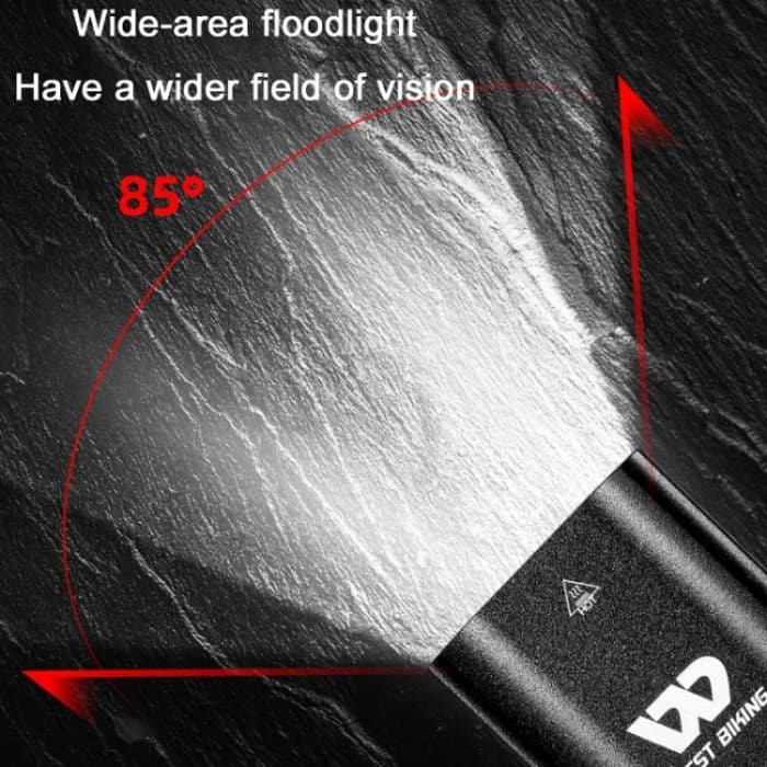 WEST BIKING Fahrradlichtsensor Scheinwerfer Mountainbike Nachtreiten Starkes Licht, Night Riding Strong Light – Bild 6