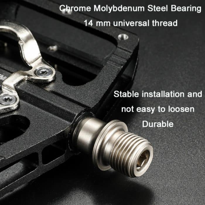 WEST BIKING Fahrradpedale aus Aluminiumlegierung mit doppeltem Verwendungszweck und selbstsichernden Pedalen, YP0802084 – Bild 5