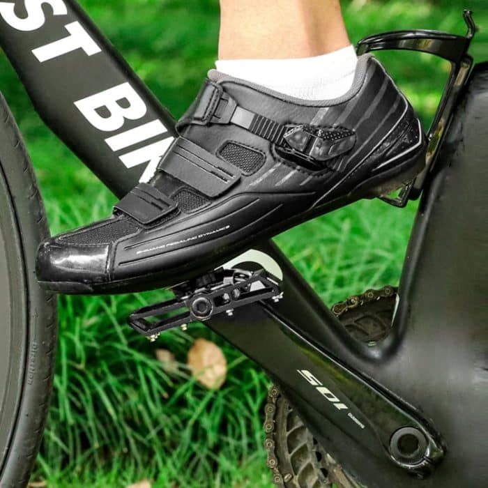 WEST BIKING Fahrradpedale aus Aluminiumlegierung mit doppeltem Verwendungszweck und selbstsichernden Pedalen, YP0802084 – Bild 6