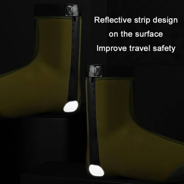 WEST BIKING YP0215049 Fahrrad-Winddichter und warmer Schuhüberzug, M, L, XL, XXL – Bild 4