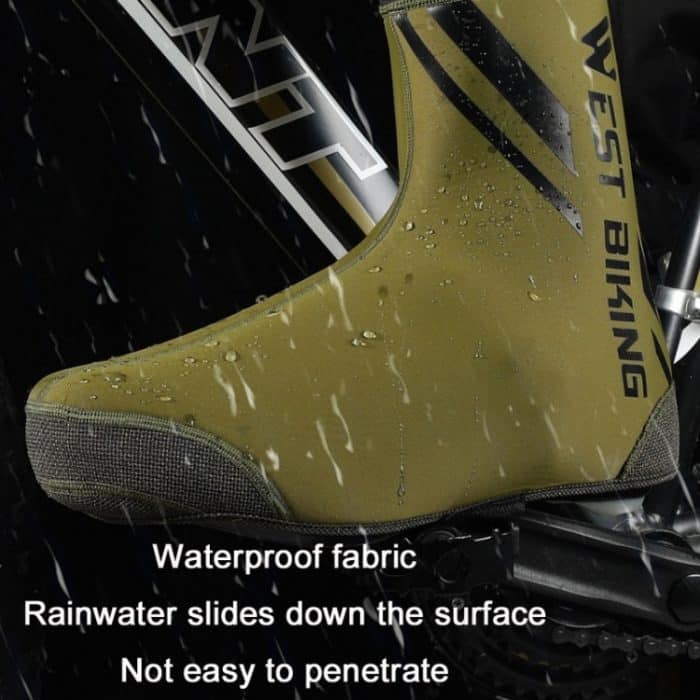 WEST BIKING YP0215049 Fahrrad-Winddichter und warmer Schuhüberzug, M, L, XL, XXL – Bild 5