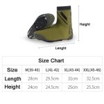WEST BIKING YP0215049 Fahrrad-Winddichter und warmer Schuhüberzug, M, L, XL, XXL – Bild 7