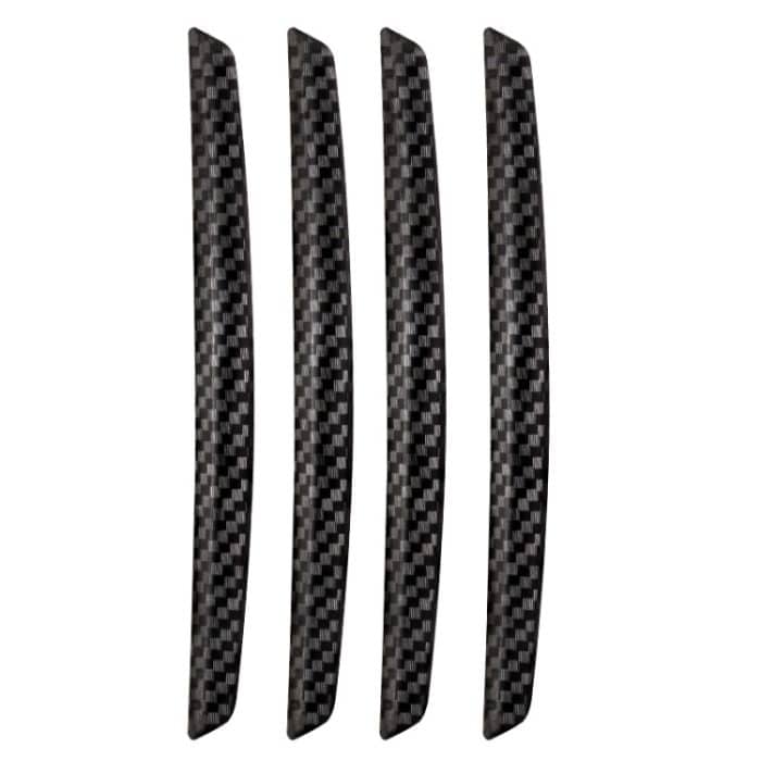 3 Sätze DM-047 Rückspiegel Kohlefaser Anti-Scratch-Tür Anti-Collision-Streifen – Bild 1