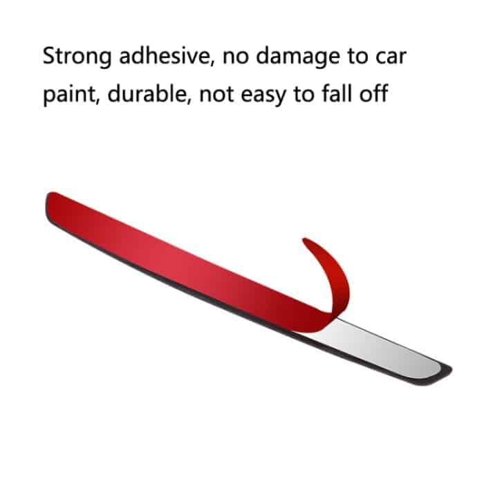 3 Sätze DM-047 Rückspiegel Kohlefaser Anti-Scratch-Tür Anti-Collision-Streifen – Bild 4