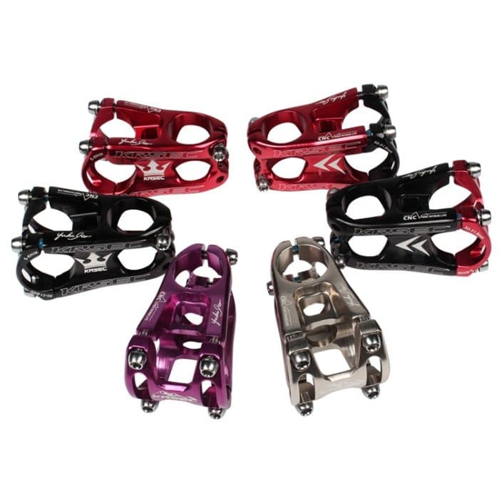 KRSEC CNC Ultraleichtes Kurzhand-Mountainbike aus Aluminiumlegierung mit 50-mm-Riser, Full Black, Full Red, Black Red, Red Black, Purple – Bild 7