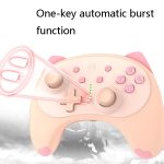 IINE Voice Wake-Up Bluetooth-Griff, kabelloser Griff in Katzenform für Nintendo Switch – Bild 4