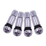 10 Sets Autoreifen-Luftdüse, Aluminiumlegierung, Vakuum-Reifennabe, Autoreifen-Ventileinsatz, explosionsgeschützt, universeller Typ, 10 Sets