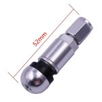 10 Sets Autoreifen-Luftdüse, Aluminiumlegierung, Vakuum-Reifennabe, Autoreifen-Ventileinsatz, explosionsgeschützt, universeller Typ, 10 Sets – Bild 3