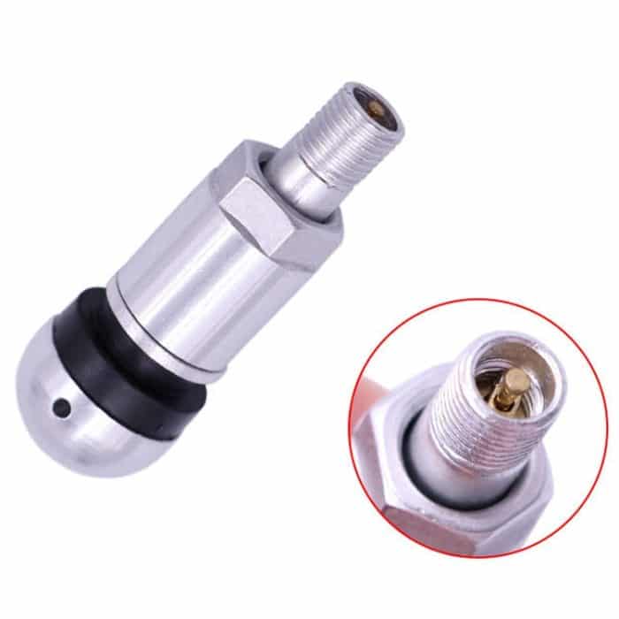 10 Sets Autoreifen-Luftdüse, Aluminiumlegierung, Vakuum-Reifennabe, Autoreifen-Ventileinsatz, explosionsgeschützt, universeller Typ, 10 Sets – Bild 5