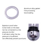 10 Sets Autoreifen-Luftdüse, Aluminiumlegierung, Vakuum-Reifennabe, Autoreifen-Ventileinsatz, explosionsgeschützt, universeller Typ, 10 Sets – Bild 6