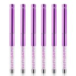 2 PCS Nail Art Zeichenstift Lila Bohrstange Farbmalerei Blumenstreifen Nagelbürste mit Stiftabdeckung, 20mm, 15mm, 11mm, 9mm, 7mm, 5mm – Bild 5