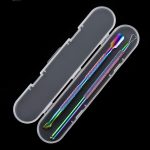 3 Sätze 2-in-1-Farb-Titan-Nagelentferner-Set Edelstahl Doppelköpfige tote Haut-Push-Set – Bild 6