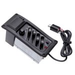 EQ-7545R Gitarre Vierband-Equalizer EQ Holzgitarre Modifizierter Tonabnehmer Instrumentenzubehör, EQ-7545R