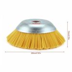 8-Zoll-Jäterbürste aus Nylondraht mit Maschinenkopf und Schüsseltyp, 8 Inch Weeding Brush – Bild 4