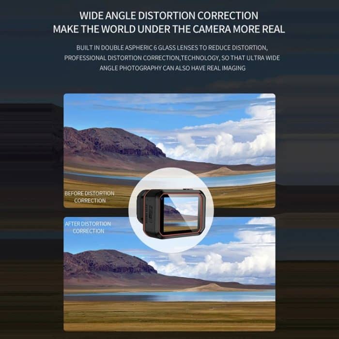 SC002-12 4K Outdoor-Sportkamera WiFi Tauchen wasserdichte Minikamera, Black – Bild 7