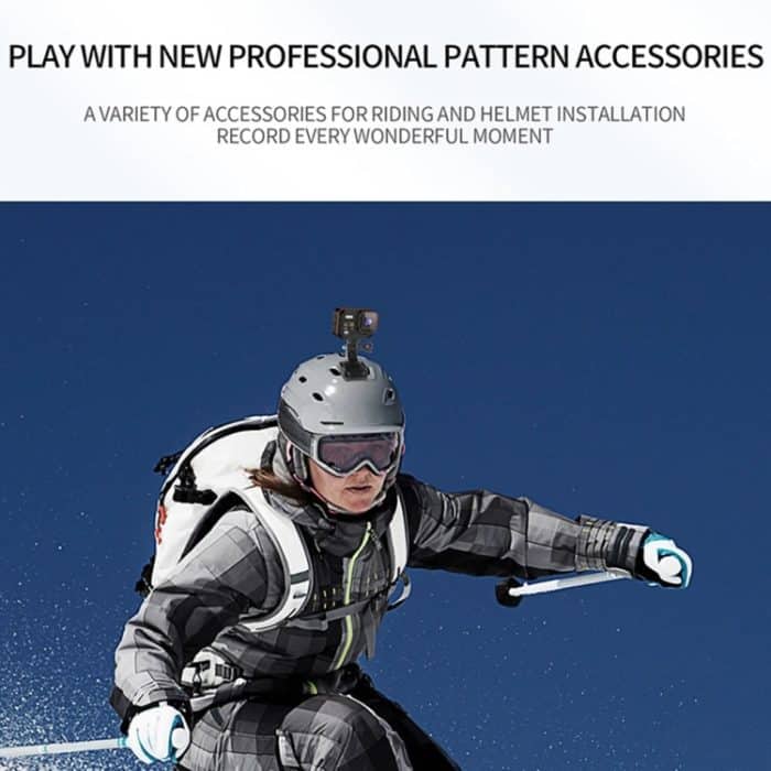 SC002-12 4K Outdoor-Sportkamera WiFi Tauchen wasserdichte Minikamera, Black – Bild 9