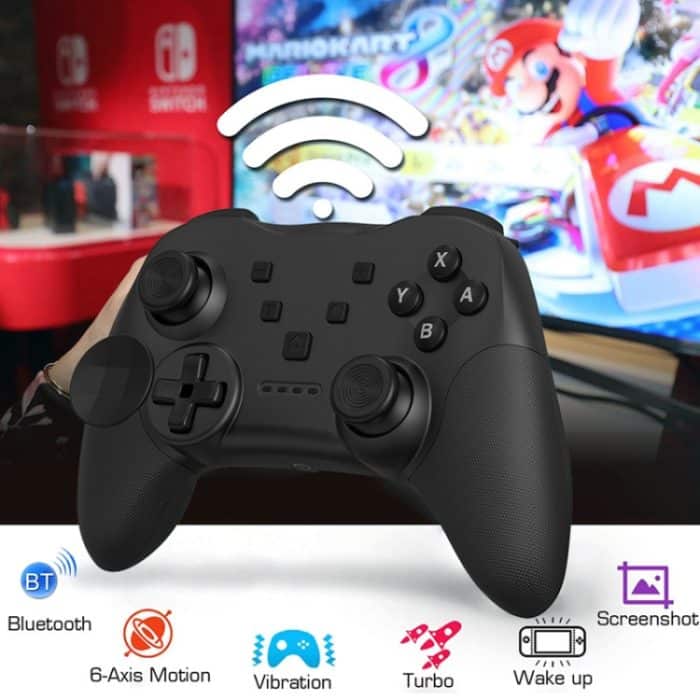 MB-S819 Kabelloser Bluetooth-Spielekonsolengriff mit Wake-up-Vibrationsgyroskop für Nintendo Switch, MB-S819 – Bild 4