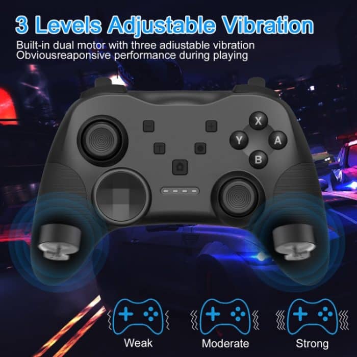 MB-S819 Kabelloser Bluetooth-Spielekonsolengriff mit Wake-up-Vibrationsgyroskop für Nintendo Switch, MB-S819 – Bild 5